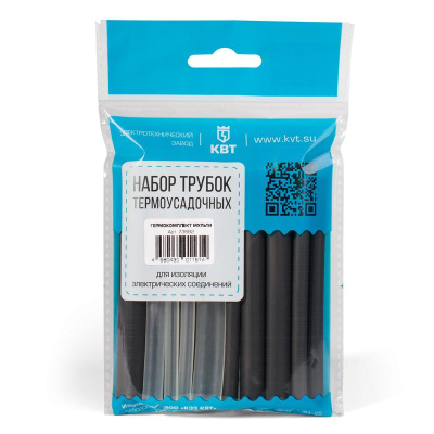 ТРУБКА ТЕРМОУСАДОЧНАЯ КЛЕЕВАЯ L100 12/4 10ШТ 73660   бывший арт. 5997741756